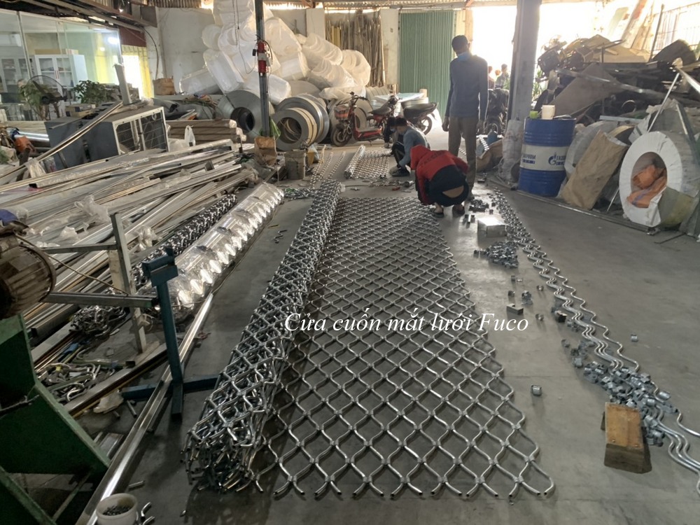 Cửa cuốn Mắt Võng tại Thanh Hóa