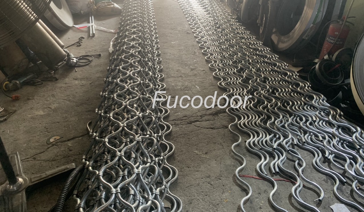 Cửa cuốn mắt võng INOX cao cấp Fucodoor