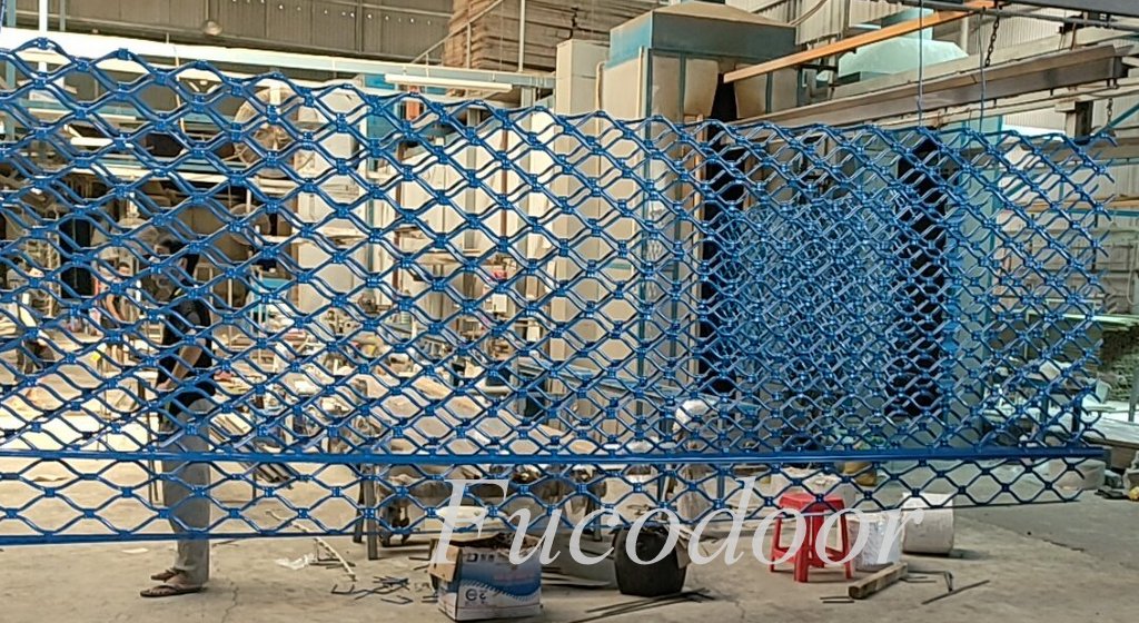 Báo giá cửa cuốn Mắt Võng, Cửa cuốn mắc võng 