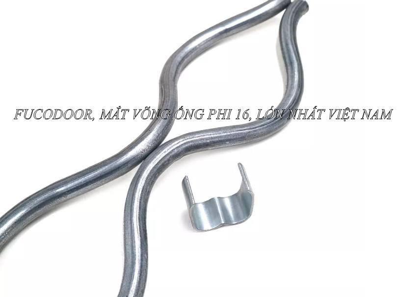 Cửa cuốn mắt võng sơn tĩnh điện ống phi 15.9mm