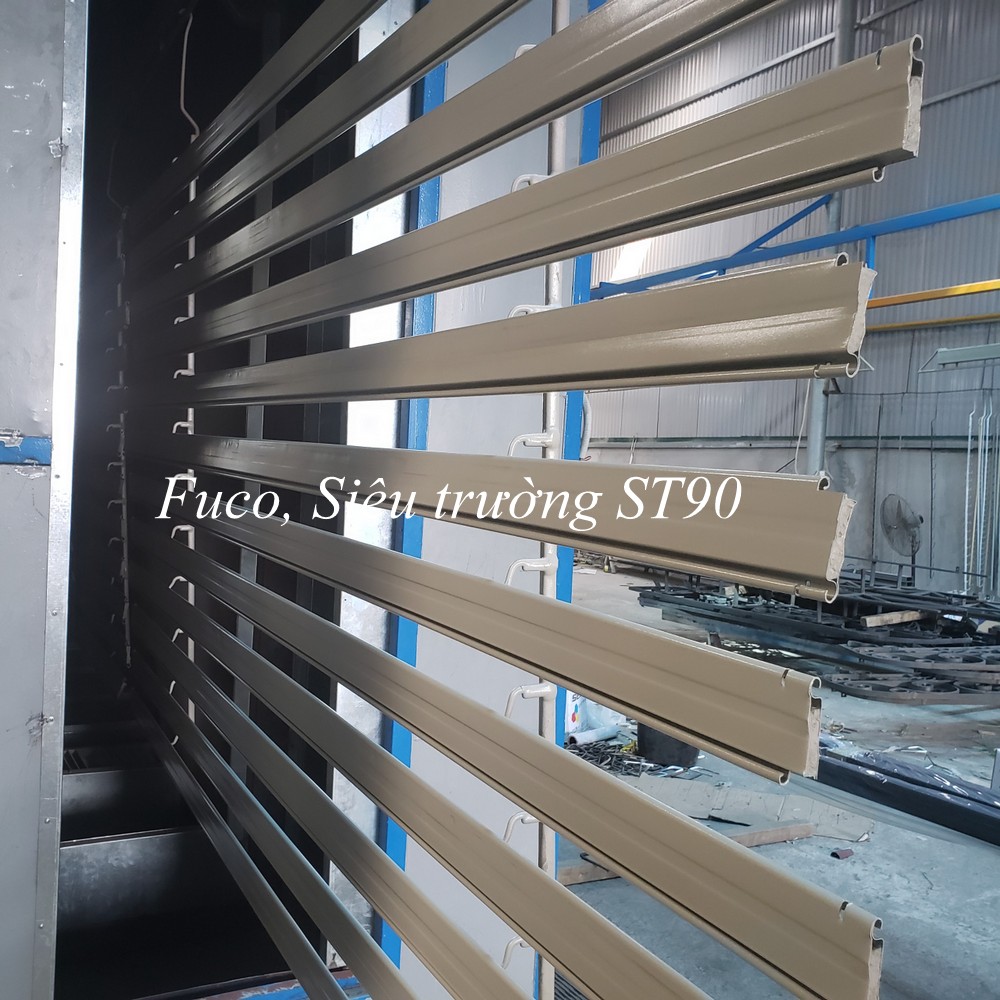 Cửa cuốn siêu trường 2 lớp