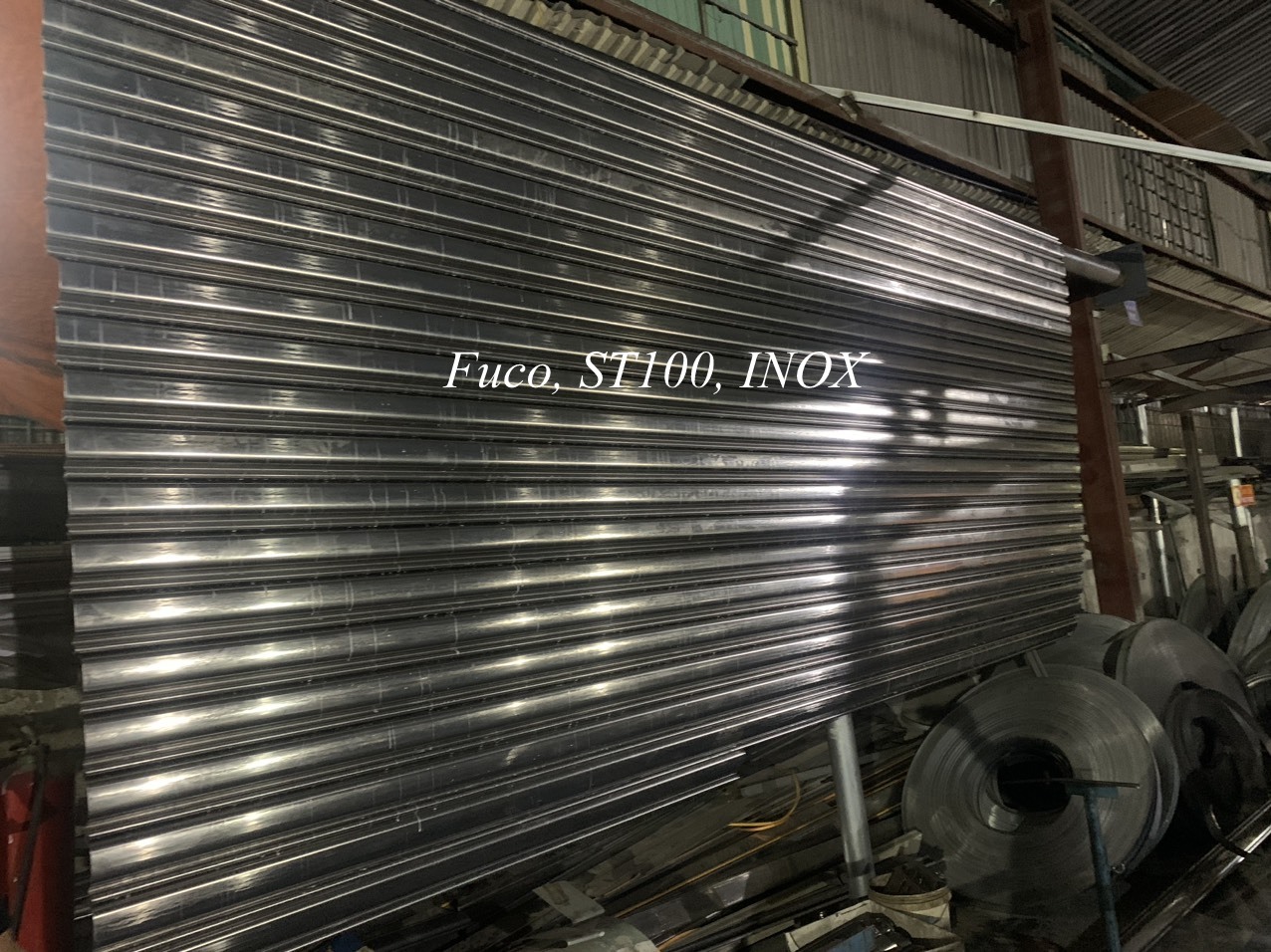 Cửa cuốn siêu trường INOX độ dầy 1.6mm