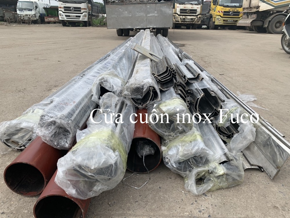 cửa cuốn siêu trường inox