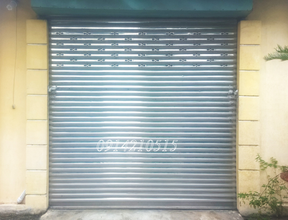 Cửa cuốn siêu trường INOX độ dầy 0.8ly