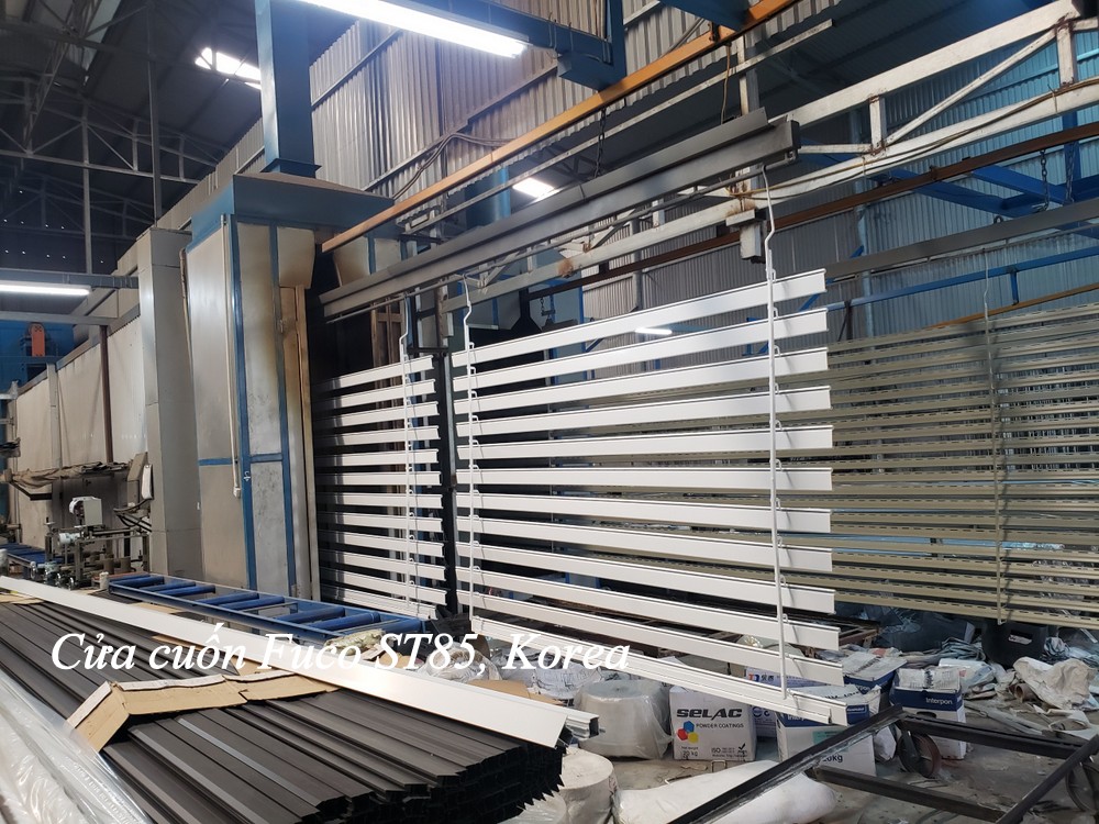 Cửa cuốn siêu trường nhà xưởng tại Lào Cai