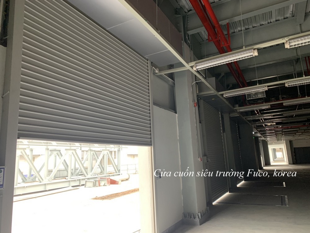 Cửa cuốn nhà xưởng, cửa cuốn siêu trường, Báo giá cửa cuốn nhà xưởng, cửa cuốn siêu trường tại Bắc Giang