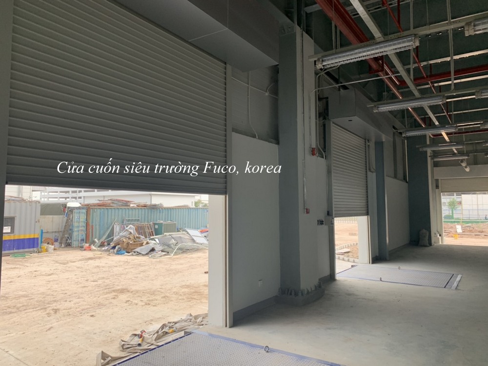 Cửa cuốn nhà xưởng, cửa cuốn siêu trường, Báo giá cửa cuốn nhà xưởng, cửa cuốn siêu trường tại Bắc Giang