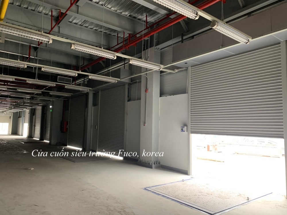 Cửa cuốn nhà xưởng, cửa cuốn siêu trường, Báo giá cửa cuốn nhà xưởng, cửa cuốn siêu trường tại Bắc Giang