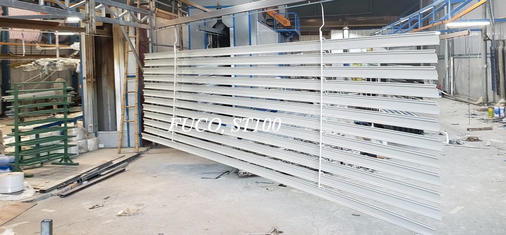 Cửa cuốn siêu trường ST100, Cửa cuốn siêu trường nhà xưởng tại Quảng Ngãi