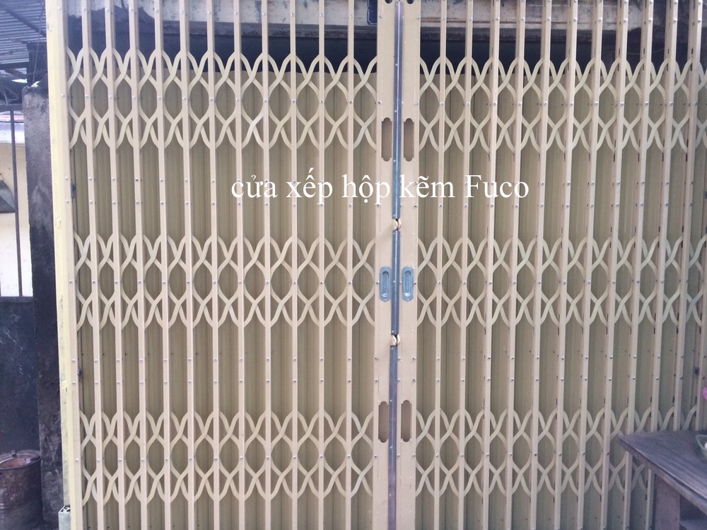 Báo giá cửa xếp Hộp Kẽm tại Hà Nội 