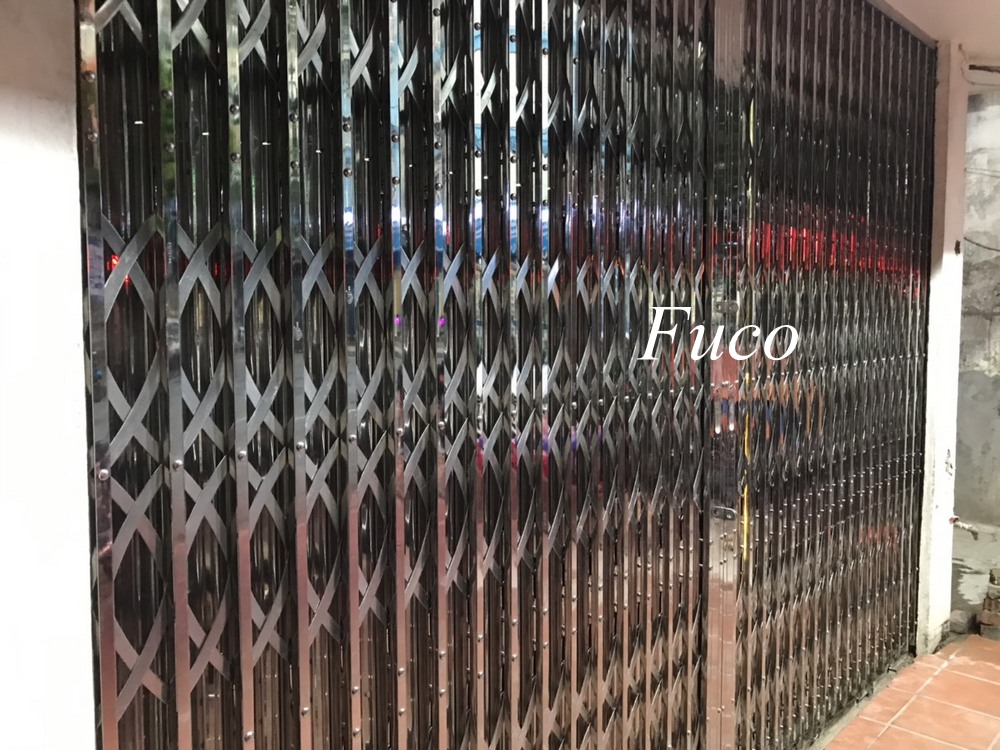 Cửa xếp INOX chống trộm