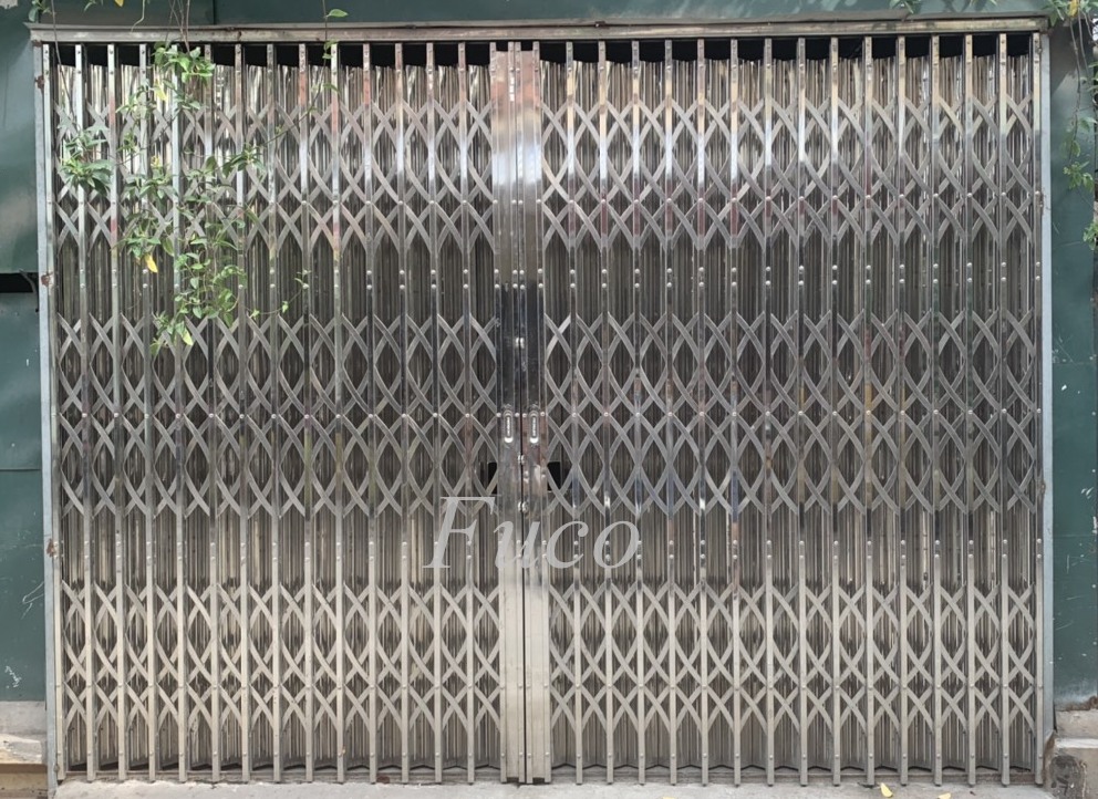 Cửa xếp inox 304 cao cấp nhất tại Hải Dương