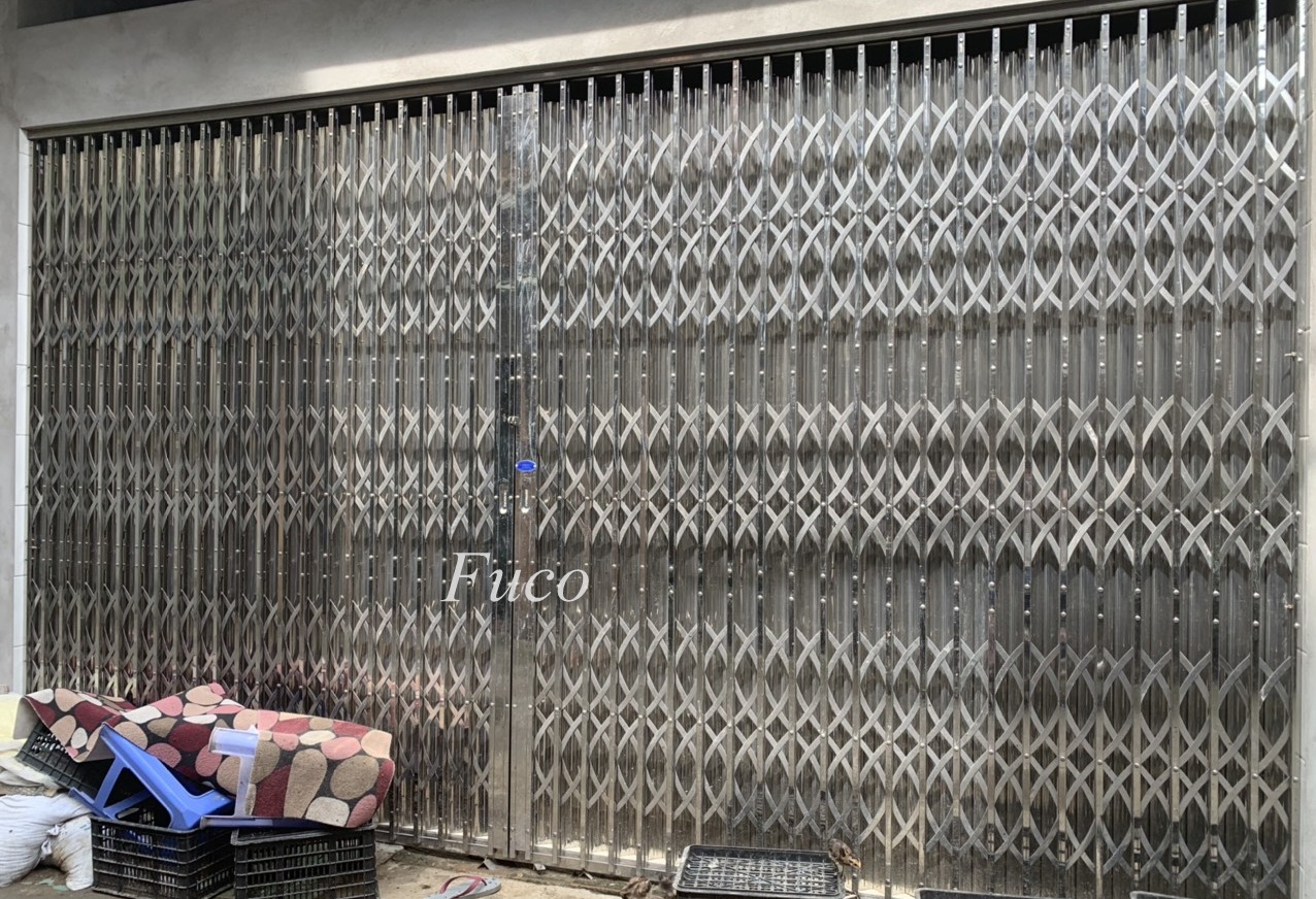 Báo giá cửa xếp inox tại hà nội