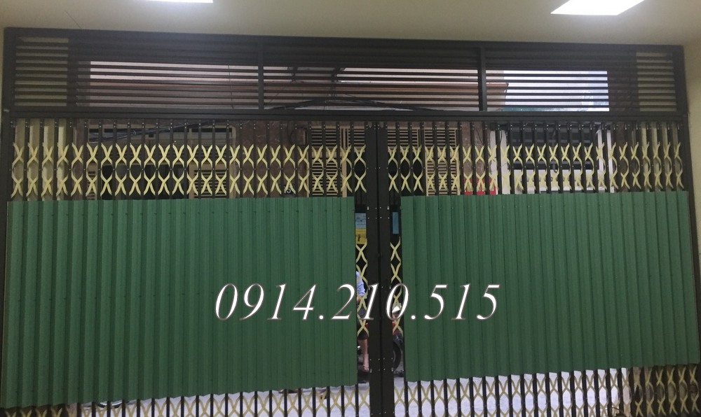 Báo giá cửa xếp U Đúc tán vỉ 