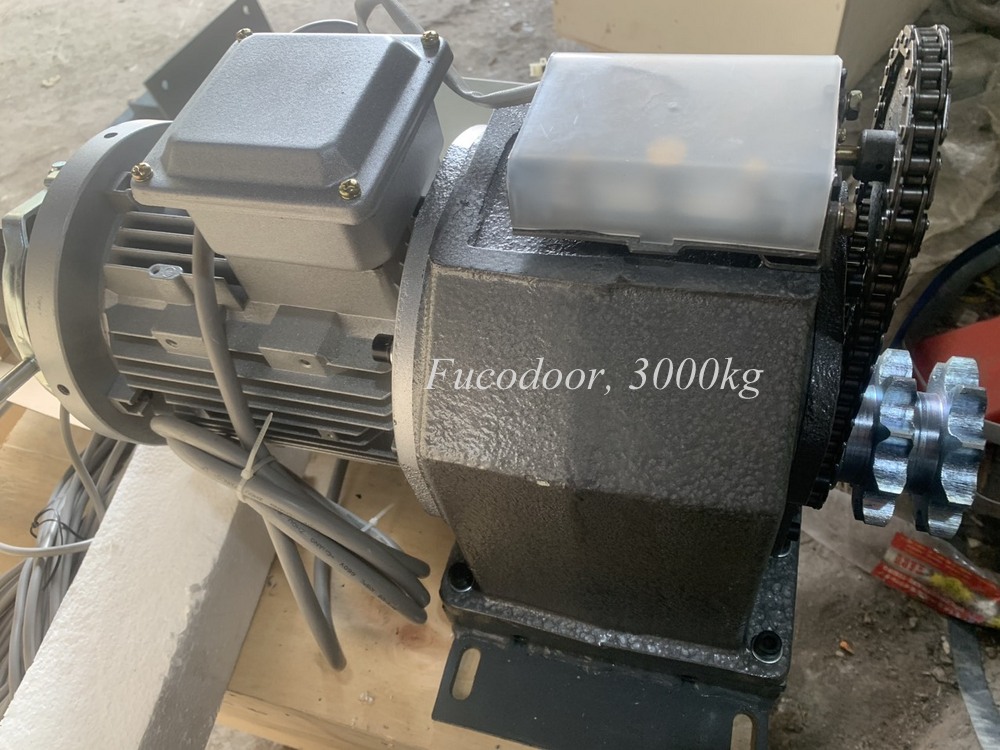 Motor cửa cuốn 3000kg, fucodoor, công suất lớn