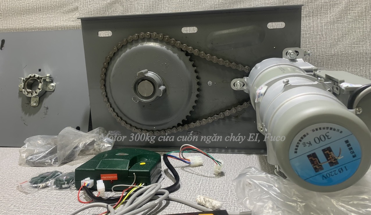 Mô tơ cửa cuốn, Rolling door motor, motor cửa cuốn ngăn cháy EI