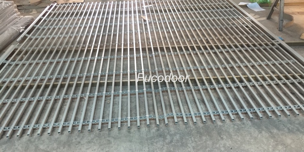 Horizontal parallel rolling door INOX 304, Price for horizontal parallel mesh rolling door, horizontal rolling door