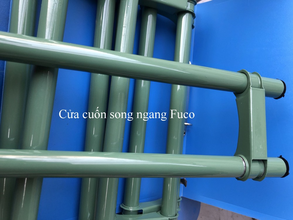 Cửa cuốn song ngang sơn tĩnh điện