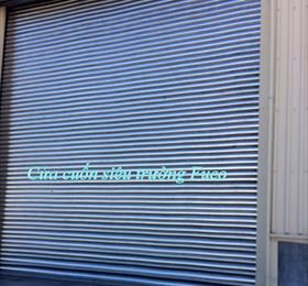 Cửa cuốn Đài Loan INOX dầy 0.6mm, 0.8mm